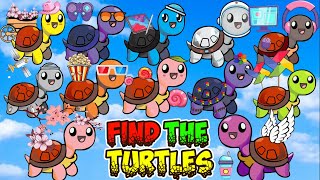 FIND the Turtles 💖Neon Science Map 💖ROBLOX 💖All Badges 20 [upl. by Pirbhai]