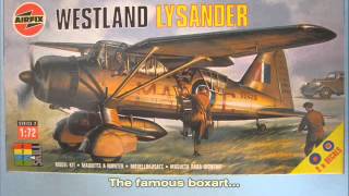 An Inbox Review  AIRFIX  Westland Lysander  172 Scale [upl. by Nylanna]