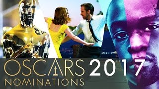 OSCARS 2017  Nominations e i nostri candidati preferiti [upl. by Naoma]