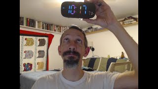 Digital Clock Alarm Clock Dual Alarm 8 Selectable Wakeup Sounds Review [upl. by Notyal]