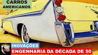 CURIOSIDADES INTELIGENTES DA DÉCADA DE 50 EM CARROS AMERICANOS [upl. by Llertac]