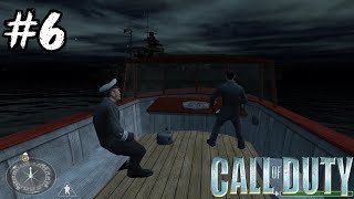 Call Of Duty 1  Part 6  British Campaign  Battleship Tirpitz [upl. by Rockie]