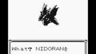 Nidoran Male Evolving in Pokemon Yellow [upl. by Grimonia]