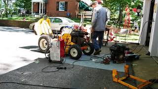 Allis Chalmers B10 repowering test [upl. by Cyd]