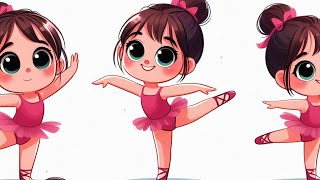 Les cours de ballet sont très sympas  Comptines pour enfants [upl. by Anaik979]