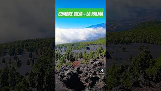 CUMBRE VIEJA💚💦‼️erupciontajogaite lapalma terramania megustalapalma megustagrancanaria cumbre [upl. by Atteuqal]