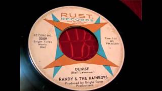 Randy amp The Rainbows  Denise 45 rpm [upl. by Geoffrey]