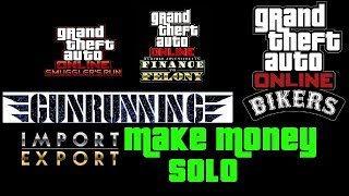 GTA CEO Business Guide for Solo Players Gunrunning  ImportExport [upl. by Greenstein]