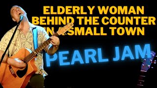 Elderly Woman Behind the Counter in a Small Town  Pearl Jam Cover by Ed McGee [upl. by Narf678]