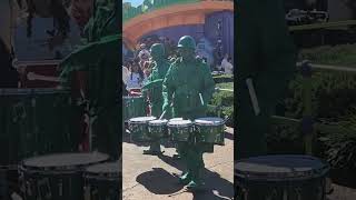 Tenor Solo Green Army Drum Corp drumline marchingband band marching [upl. by Nace]