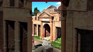 Well Preserved Roman City  Ostia Italy [upl. by Remark]