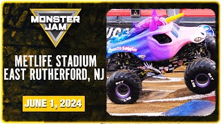 Monster Jam East Rutherford NJ Full Event  June 1 2024  Stadium Championship Series [upl. by Light418]