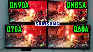 Samsung QN90A vs QN85A vs Q70A vs Q60A  Neo QLED vs QLED ¿Cuál te conviene más [upl. by Heiney]