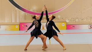 Majorettes Anima Dance Třinec  DUOTRIO BATON Mažoretky  Hradec Kralove 2024 [upl. by Sueddaht]