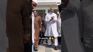 Dilan teer bija Asaduddin Owaisi z security 😱 shorts aimimnational trending [upl. by Alyahs]