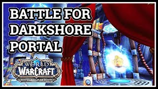 Battle For Darkshore Portal Location WoW [upl. by Eillo11]