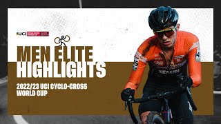 Men Elite Highlights  RD 11 Gavere BEL  202223 UCI CX World Cup [upl. by Iew448]