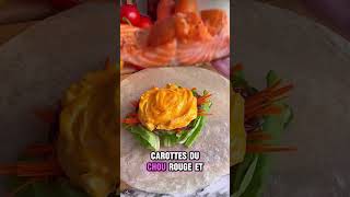 Taco Asiatique au Saumon  Simple et Délicieux 🍥🍜 [upl. by Dalis]