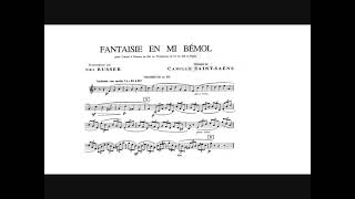 Camille SaintSaëns Fantaisie Guy Touvron trumpet [upl. by Jahdai]