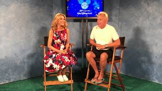 Vanna White amp Pat Sajak Chat Wheel of Fortune at Walt Disney World [upl. by Anomor]