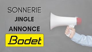 SONNERIE B  JINGLE ANNONCE BODET  SONNERIE ÉCOLECOLLÈGELYCÉEEREACFA [upl. by Yditsahc129]