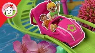 Playmobil Film deutsch  Achterbahn im Polly Pocket Freizeitpark  Kinderfilm von Familie Hauser [upl. by Dorris]