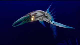 I KILLED A VOID CHELICERATE  Subnautica Below Zero [upl. by Akzseinga]