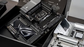 Sờ mó Z890 mới nhất tại Việt Nam ASUS ROG STRIX Z890A GAMING WIFI ASUS ROG MAXIMUS Z890 EXTREME [upl. by Narhet120]