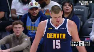 Nikola Jokic 26 pts 15 reb 10 ast vs Brooklyn Nets  20231214 [upl. by Assina]