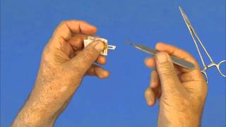 Attaching Scalpel Blade  Medical  Surgical  Dental Technique by Stuart OrtonJones [upl. by Attenod962]