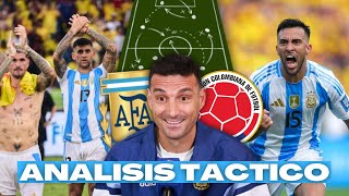 ARGENTINA  COLOMBIA 12 ANÁLISIS TÁCTICO  Eliminatorias 2024 [upl. by Mahla]