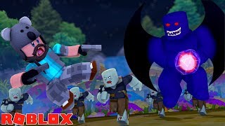 DEMON OVERLORD BOSS  ROBLOX Zombie Attack [upl. by Hakaber]