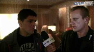 Nick Diaz wants Superfight with Georges StPierre after UFC 129 [upl. by Cecil71]