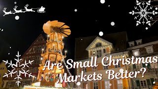 Are Small Christmas Markets Better [upl. by Terrence898]