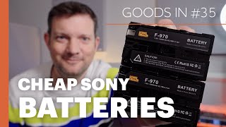 Pixel NPF970 Batteries  Cheap Sony Alternative  Goods In 35 [upl. by Ali529]