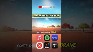 The Brave Little Leaf  Fairy Tale Songs For Childrens [upl. by Namrak354]