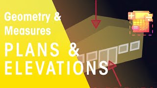 Plans and Elevations  Geometry amp Measures  Maths  FuseSchool [upl. by Eimmat]