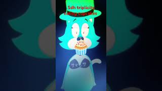 Sdh triplicity eating cupcakes funny cartoon SDHTriplicity23 [upl. by Romeon]