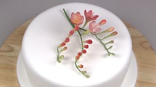 How to Make  A Freesia [upl. by Allak]