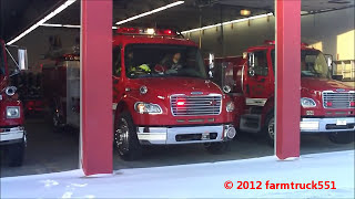 New Richland Fire Department  Mutual Aid Response 2012 [upl. by Aisyla]