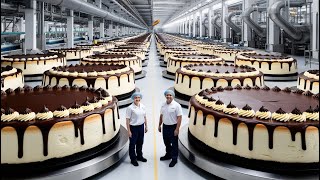 quotFactory Secrets Revealed How Your Favorite Cakes Are Mass Produced in Minutesquot 🎂  How its made [upl. by Nymrak]