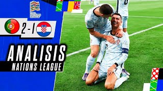 PORTUGAL vs CROACIA 21  UEFA NATIONS LEAGUE 2024  GOL 900 DE CRISTIANO RONALDO [upl. by Pol]