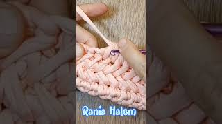 Crochet stitch for bags🧶🎒🧶غرزه كروشية سهلة وسريعة للشنط [upl. by Johnson]