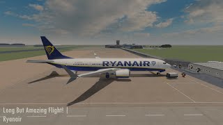 ROBLOX Amazing Ryanair Flight [upl. by Yelhsa]