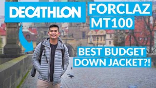 DECATHLON FORCLAZ MT100  A Decathlon Down Puffer Jacket Review [upl. by Phelgon]