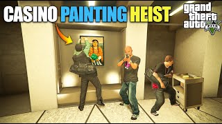 DIAMOND CASINO MILLION DOLLARS PAINTING HEIST  GTA 5 GAMEPLAY [upl. by Sharos]