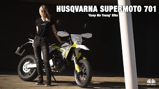 Husqvarna Supermoto 701  A Definition of Fun [upl. by Ainak]