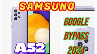 Samsung A52 Frp Bypass 2024  In Few Minutes With Unlock Tool frpunlock frpbypass google repair [upl. by Eita]