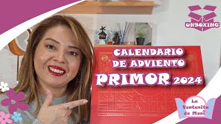 CALENDARIO ADVIENTO PRIMOR 2024 OK [upl. by Jeuz]