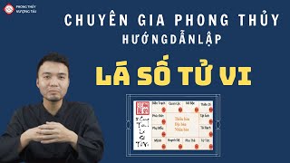 HƯỚNG DẪN CÁCH LẬP LÁ SỐ TỬ VI [upl. by Etteiluj421]